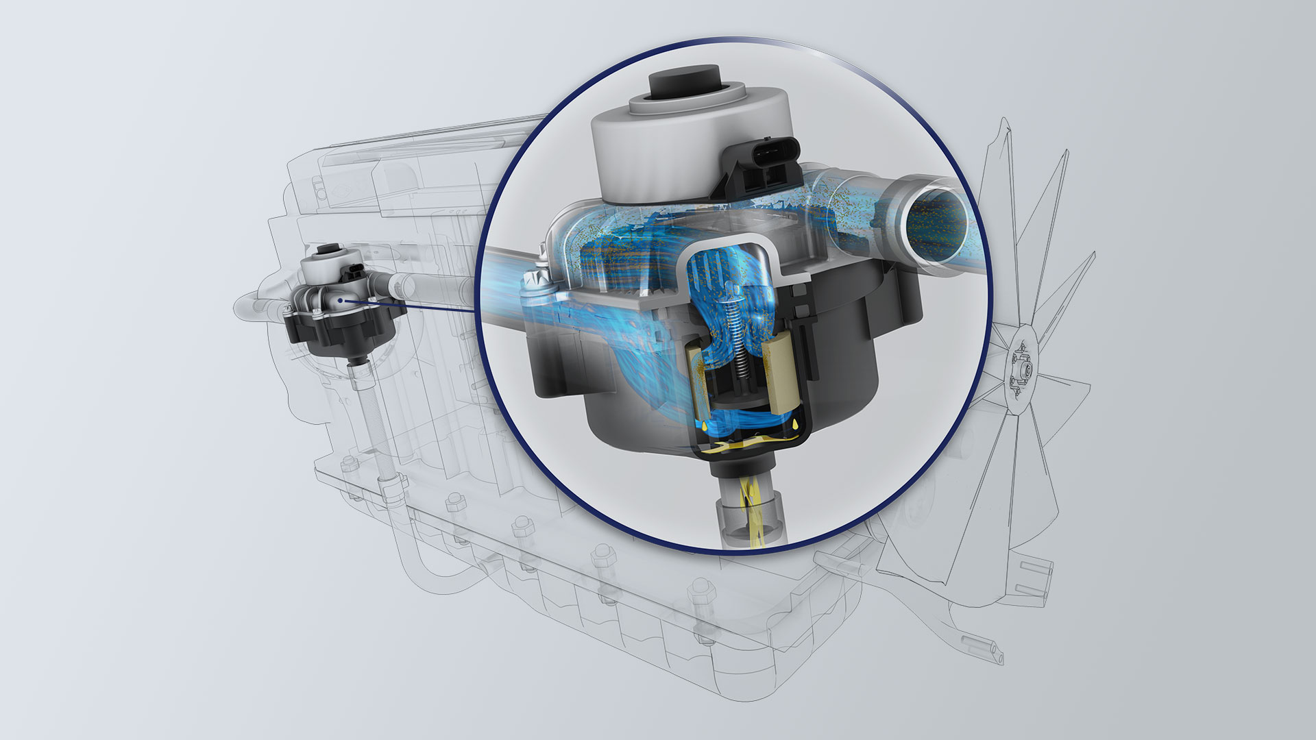 Mahle – Produktrenderings